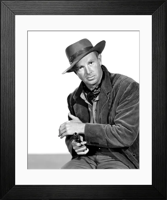 Framed Print : JOHNNY GUITAR, Sterling Hayden, 1954