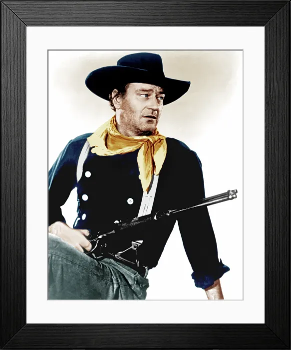Framed Print : THE SEARCHERS, John Wayne, 1956