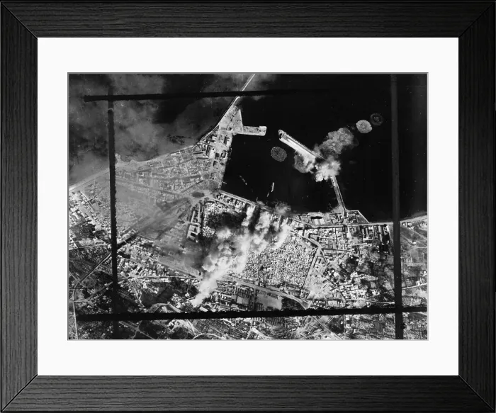 Framed Print : World War II, original caption Framed Print : World War II, original caption