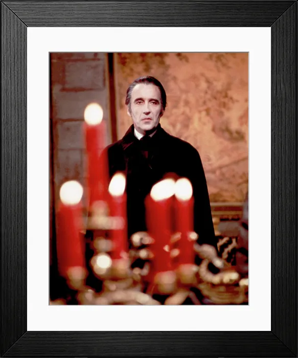 Framed Print : SCARS OF DRACULA, Christopher Lee, 1970 Framed Print : SCARS OF DRACULA, Christopher Lee, 1970