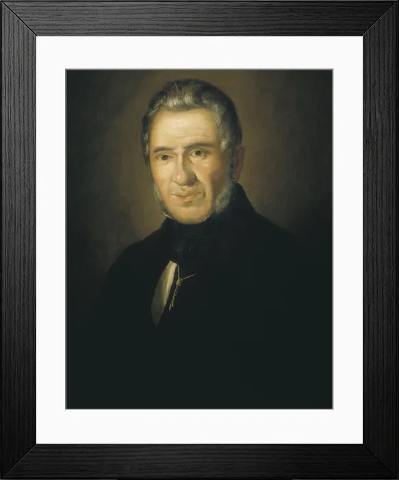 Framed Print : ARGELLESAgustn (1776-1843). Spanish liberal politician and orator. Portrait of Federico Jimnez. SPAIN. Madrid. Madrid Atheneum. AISA / Everett Collection (4338)**US SALES ONLY**