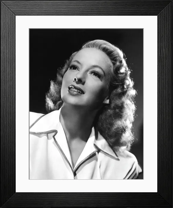 Framed Print : JOHNNY O'CLOCK, Evelyn Keyes, 1947