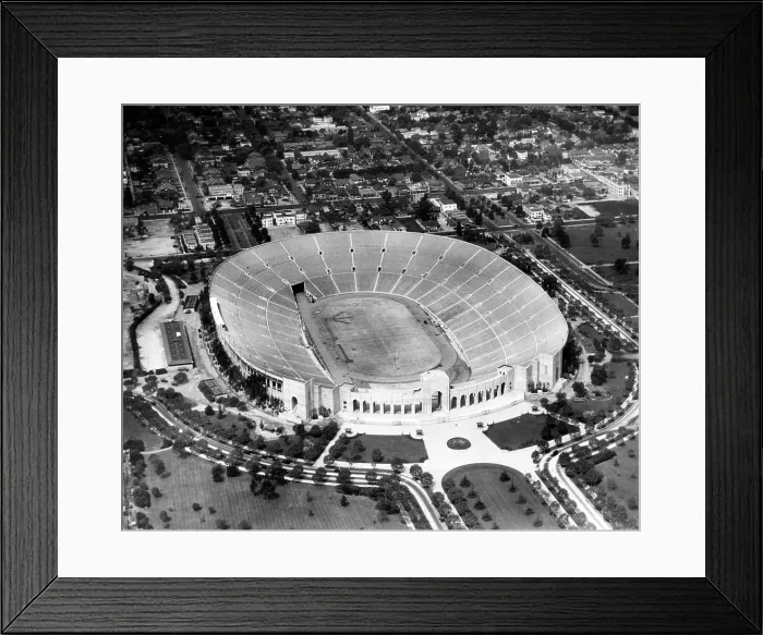 Framed Print : Dodger Stadium in Los Angeles, California, where the principal events of the 1932 Olympic Games were held, 1931.. Courtesy: CSU Archives / Everett Collection Framed Print : Dodger Stadium in Los Angeles, California, where the principal events of the 1932 Olympic Games were held, 1931.. Courtesy: CSU Archives / Everett Collection