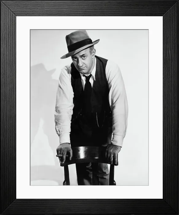 Framed Print : JOHNNY O'CLOCK, Lee J. Cobb, 1947