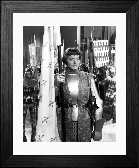 Framed Print : JOAN OF ARC, Ingrid Bergman, 1948