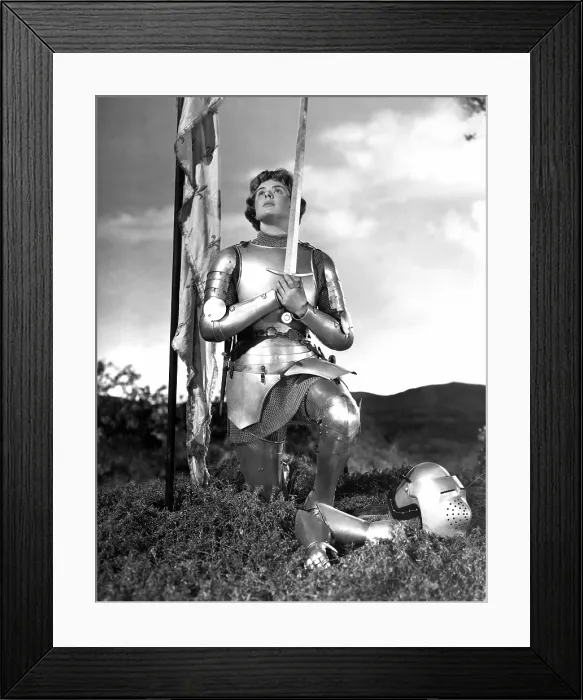 Framed Print : JOAN OF ARC, Ingrid Bergman, 1948