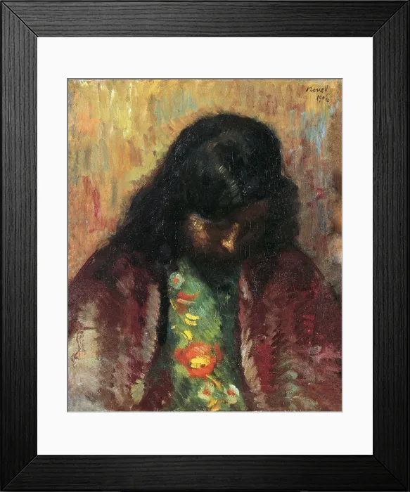 Framed Print : NONELL i MONTURIOLIsidre (1873-1911). Study. 1906. Oil on canvas. Private Collection. AISA / Everett Collection (57068)**US SALES ONLY**