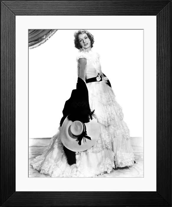 Framed Print : CAMILLE, Greta Garbo, in a gown by Adrian, 1936 Framed Print : CAMILLE, Greta Garbo, in a gown by Adrian, 1936