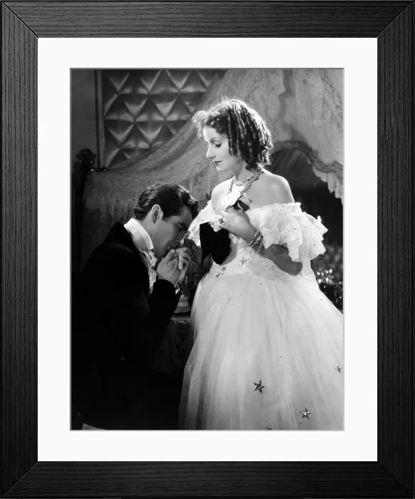 Framed Print : CAMILLE, from left, Robert Taylor, Greta Garbo, 1936