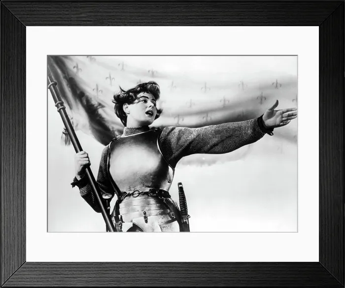 Framed Print : JOAN OF ARC, Ingrid Bergman, 1948