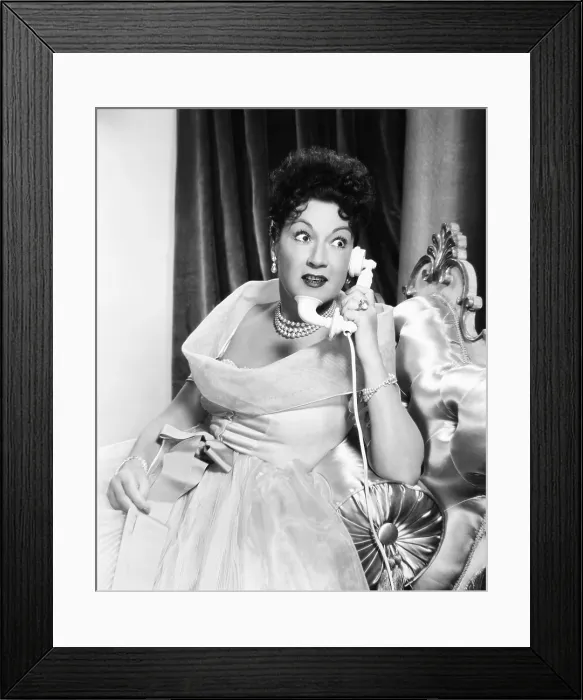 Framed Print : CALL ME MADAM, Ethel Merman, 1953, TM & Copyright 20th Century Fox Film Corp. / courtesy Everett Collection Framed Print : CALL ME MADAM, Ethel Merman, 1953, TM & Copyright 20th Century Fox Film Corp. / courtesy Everett Collection