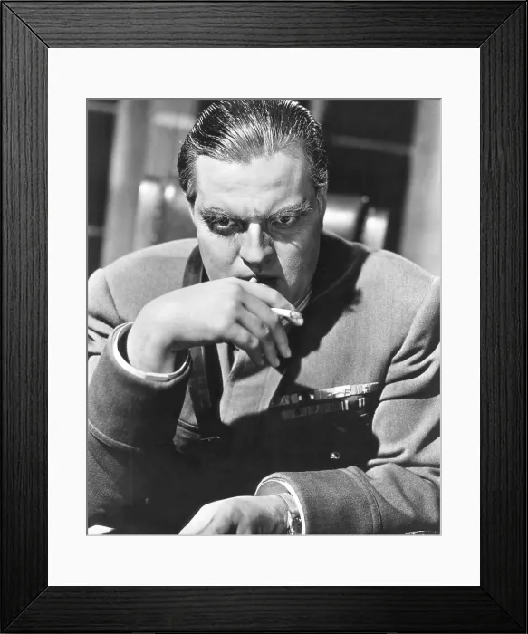 Framed Print : JOURNEY INTO FEAR, Orson Welles, 1943