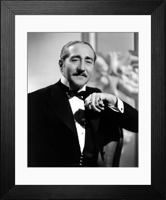 Framed Print : CAFE METROPOLE, Adolphe Menjou, 1937. TM & Copyright 20th Century Fox Film Corp. / courtesy Everett Collection