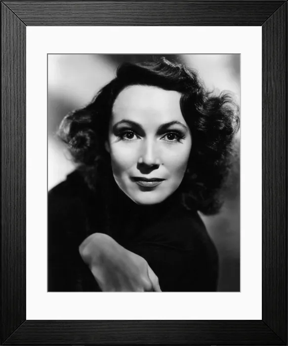 Framed Print : JOURNEY INTO FEAR, Dolores del Rio, 1943
