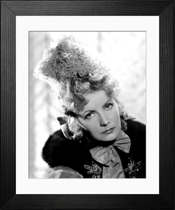 Framed Print : CAMILLE, Greta Garbo, portrait by Clarence Sinclair Bull, 1936