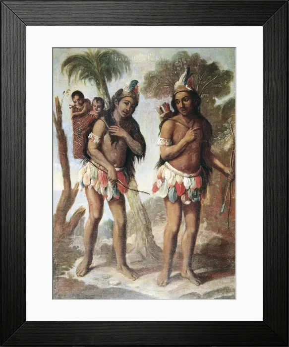 Framed Print : CABRERA, Miguel 1695-1768. Barbarian Meco Indians. 18th c. Mecos Barbarian Indians. Painting. SPAIN. Madrid. America's Museum. AISA / Everett Collection**US SALES ONLY** Framed Print : CABRERA, Miguel 1695-1768. Barbarian Meco Indians. 18th c. Mecos Barbarian Indians. Painting. SPAIN. Madrid. America's Museum. AISA / Everett Collection**US SALES ONLY**