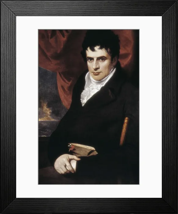 Framed Print : Portrait of Robert Fulton (1765-1815). Oil on canvas. AISA / Everett Collection**US SALES ONLY**