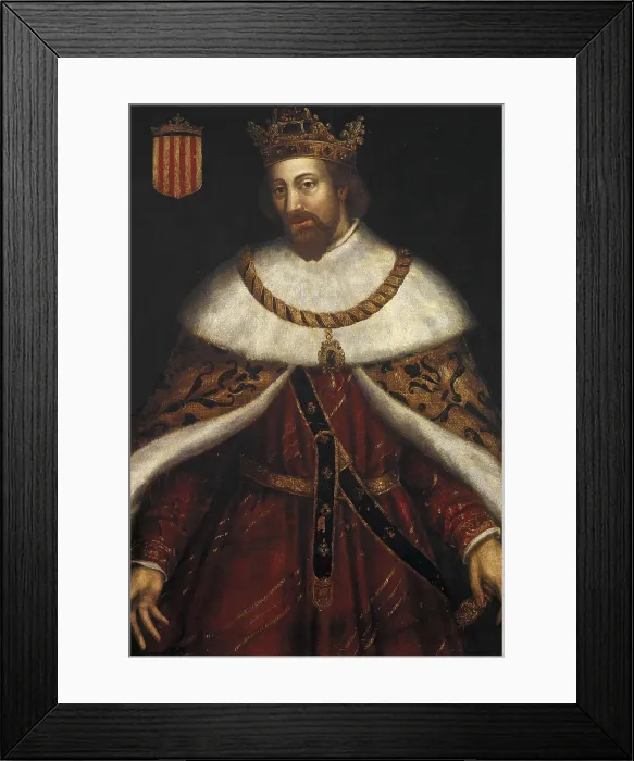Framed Print : ARIOSTO, Filippo (16th century). James I the Conqueror. ca. 1587-1588. Oil on canvas. SPAIN. Barcelona. Montjuic Castle Military Museum. AISA / Everett Collection**US SALES ONLY**