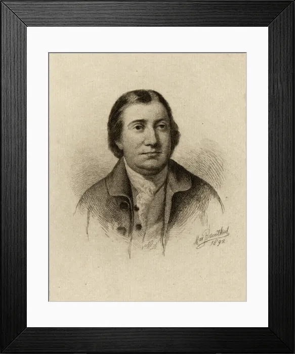 Framed Print : Edmund Jennings Randolph. ca. 1780s