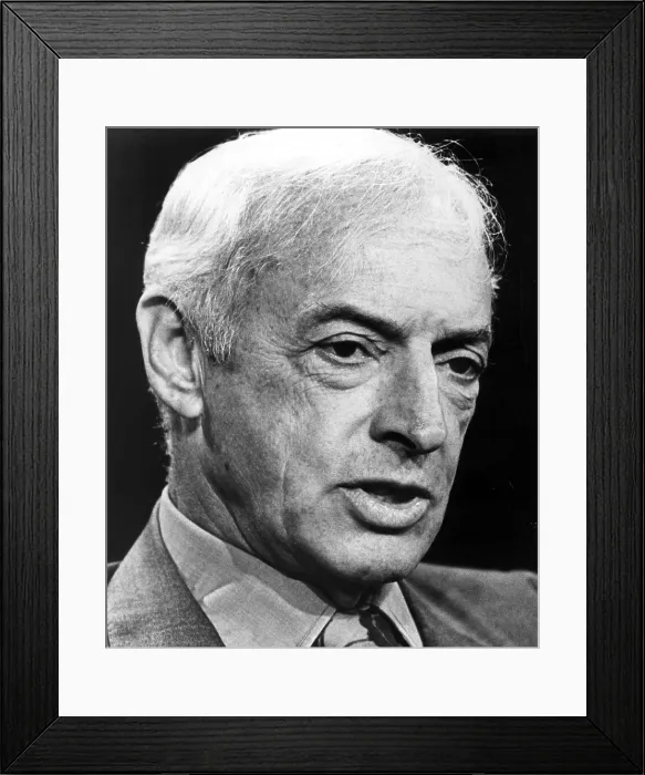 Framed Print : Saul Bellow-1975.. Courtesy: CSU Archives / Everett Collection Framed Print : Saul Bellow-1975.. Courtesy: CSU Archives / Everett Collection