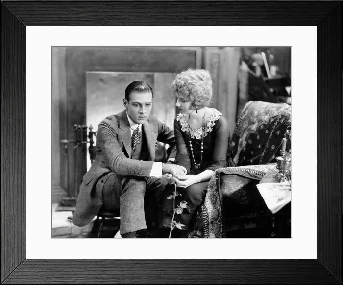 Framed Print : THE FOUR HORSEMEN OF THE APOCALYPSE, Rudolph Valentino, Alice Terry, 1921