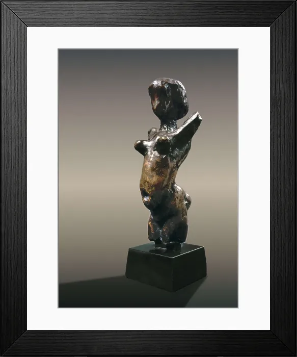 Framed Print : MATISSE, Henri (1869-1954). The Life. 1906. Fauvism. Sculpture on bronze. Private Collection. AISA / Everett Collection - Image has fine art copyright