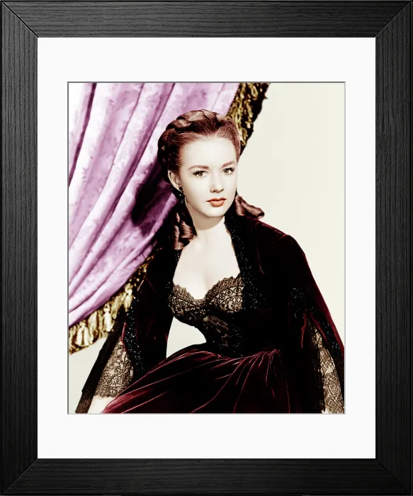 Framed Print : THE MISSISSIPPI GAMBLER, Piper Laurie, 1953 Framed Print : THE MISSISSIPPI GAMBLER, Piper Laurie, 1953