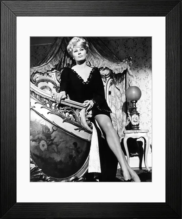 Framed Print : 4 FOR TEXAS, (aka FOUR FOR TEXAS), Anita Ekberg, 1964