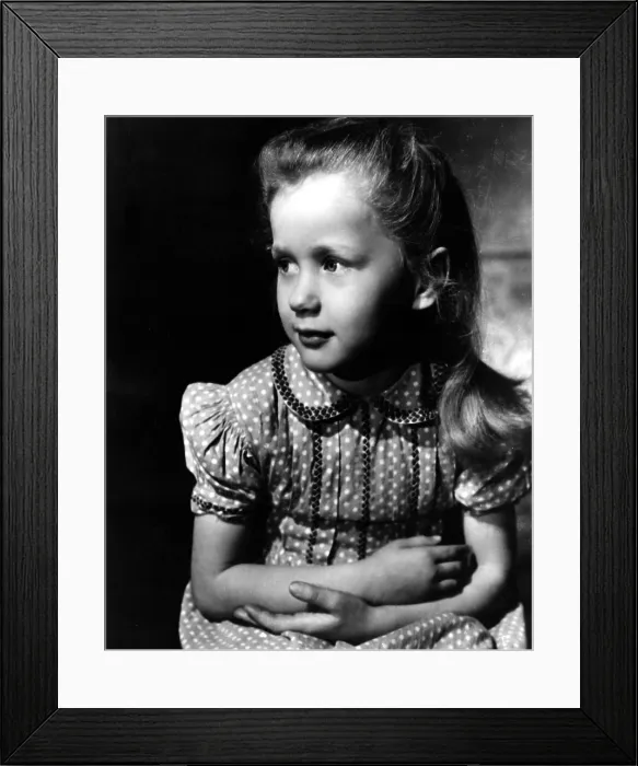 Framed Print : FORBIDDEN GAMES, (aka JEUX INTERDITS), Brigitte Fossey, 1952 Framed Print : FORBIDDEN GAMES, (aka JEUX INTERDITS), Brigitte Fossey, 1952
