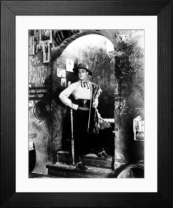 Framed Print : THE FOUR HORSEMEN OF THE APOCALYPSE, Rudolph Valentino, 1921, gaucho Framed Print : THE FOUR HORSEMEN OF THE APOCALYPSE, Rudolph Valentino, 1921, gaucho