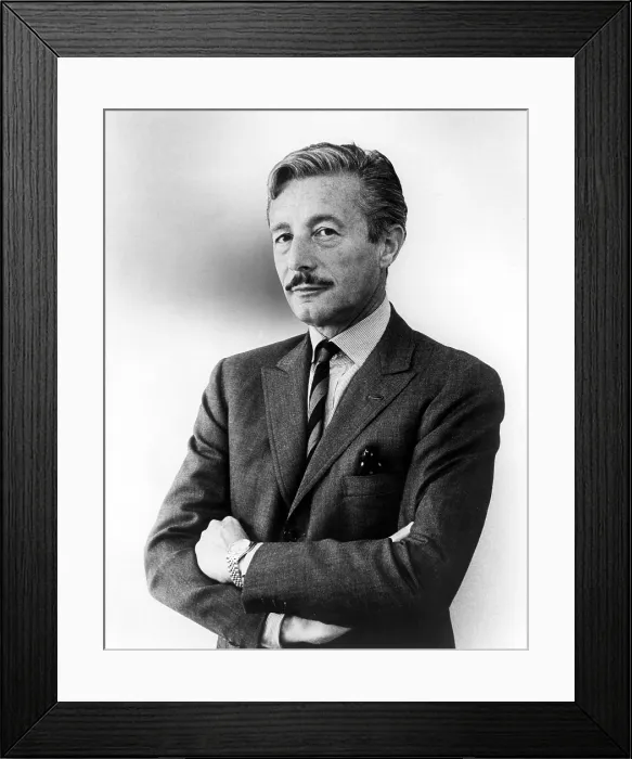 Framed Print : Oleg Cassini in a 1960s portrait. Courtesy: CSU Archives / Everett Collection Framed Print : Oleg Cassini in a 1960s portrait. Courtesy: CSU Archives / Everett Collection