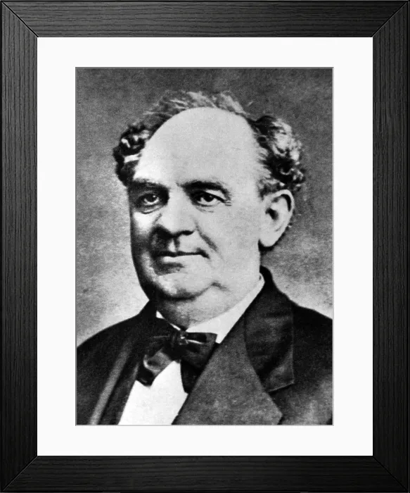 Framed Print : Phineas Taylor Barnum, circa 1860. Courtesy: CSU Archives / Everett Collection