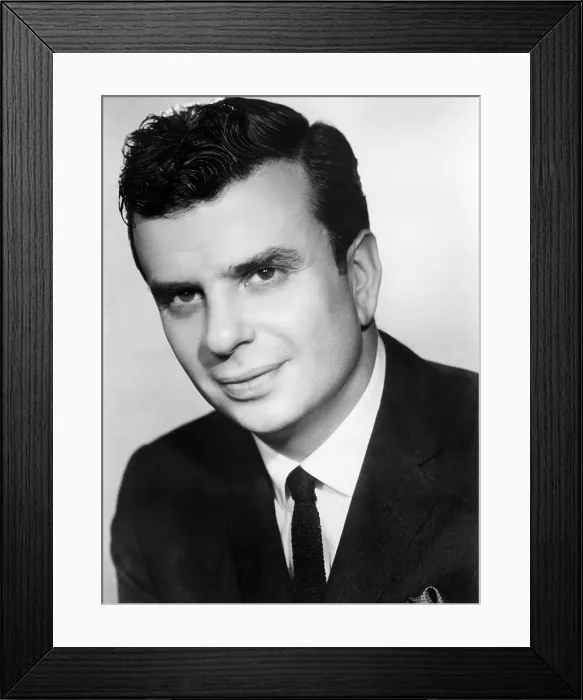 Framed Print : Composer Richard Adler, 1963. Courtesy: CSU Archives / Everett Collection