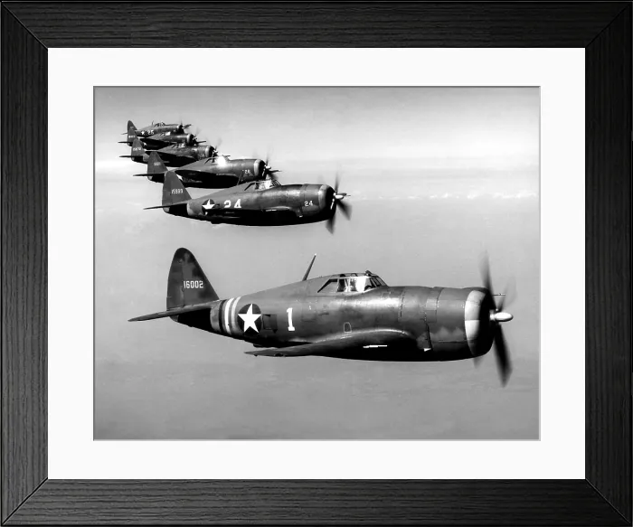 Framed Print : Republic P-47 Thunderbolts, circa 1943. Courtesy: CSU Archives / Everett Collection Framed Print : Republic P-47 Thunderbolts, circa 1943. Courtesy: CSU Archives / Everett Collection