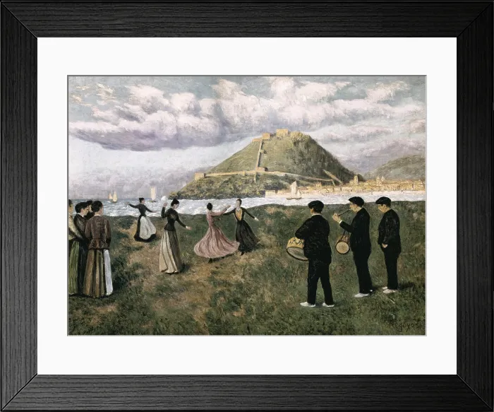 Framed Print : REGOYOS, Daro de (1875-1913). Basque Celebration at the Bay of San Sebastin. Impressionism. Oil on canvas. SPAIN. Barcelona. National Art Museum of Catalonia Framed Print : REGOYOS, Daro de (1875-1913). Basque Celebration at the Bay of San Sebastin. Impressionism. Oil on canvas. SPAIN. Barcelona. National Art Museum of Catalonia