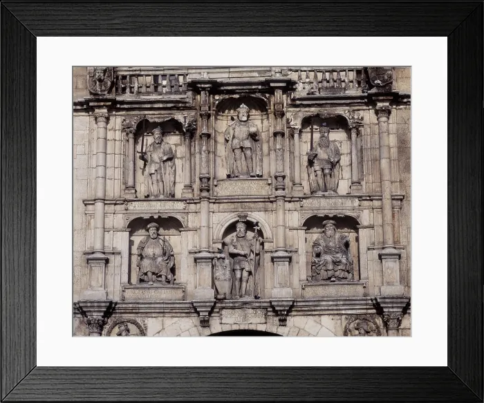 Framed Print : VALLEJOJuan de (16th century); COLONIAFrancisco de ( -1542). Arch of Santa Mara. 1537. SPAIN. Burgos. Niches