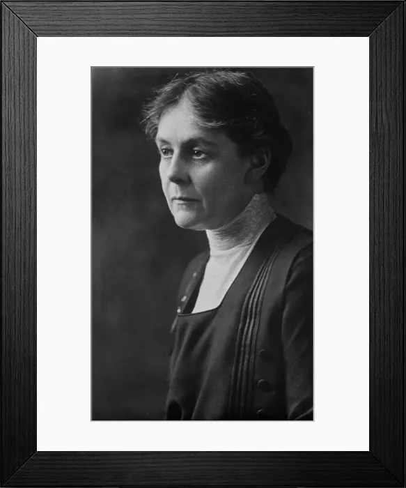 Framed Print : Dr. Alice Hamilton, ca. 1920