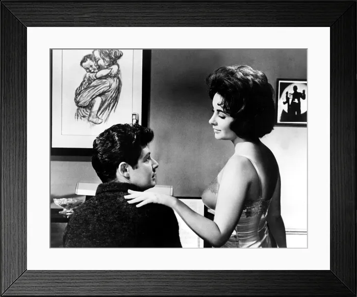 Framed Print : BUTTERFIELD 8, Eddie Fisher, Elizabeth Taylor, 1960