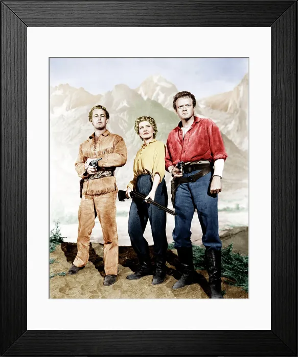 Framed Print : SHANE, from left: Alan Ladd, Jean Arthur, Van Heflin, 1953 Framed Print : SHANE, from left: Alan Ladd, Jean Arthur, Van Heflin, 1953