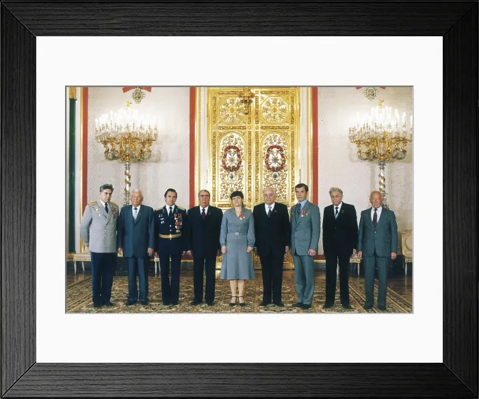 Framed Print : SAVITSKAYA, Svetlana (1948); BREZHNEV, Leonid (1906-1982)
