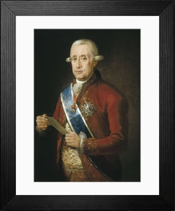Framed Print : FOLC Y CARDONA, Francisco (1737-1792). The Count of Floridablanca. Oil on canvas. SPAIN. Madrid. Banco de Espaa (Bank of Spain) Collection Framed Print : FOLC Y CARDONA, Francisco (1737-1792). The Count of Floridablanca. Oil on canvas. SPAIN. Madrid. Banco de Espaa (Bank of Spain) Collection