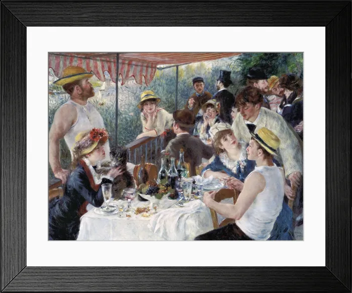 Framed Print : RENOIR, Pierre-Auguste (1841-1919). Luncheon of the Boating Party. 1880-1881. Impressionism. Oil on canvas. UNITED STATES OF AMERICA. Washington. The Phillips Collection Framed Print : RENOIR, Pierre-Auguste (1841-1919). Luncheon of the Boating Party. 1880-1881. Impressionism. Oil on canvas. UNITED STATES OF AMERICA. Washington. The Phillips Collection
