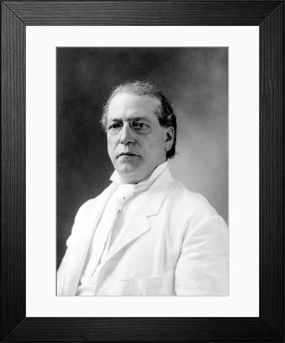 Framed Print : Samuel Gompers, president of the American Federation of Labor. 1904