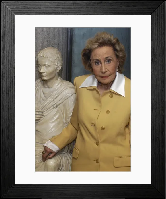 Framed Print : SALISACHSMercedes (1916). Spanish writer. 2004. Oscar Elias / AISA / Everett Collection (184260)**US SALES ONLY** Framed Print : SALISACHSMercedes (1916). Spanish writer. 2004. Oscar Elias / AISA / Everett Collection (184260)**US SALES ONLY**