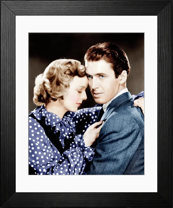Framed Print : THE SHOP AROUND THE CORNER, from left: Margaret Sullavan, James Stewart, 1940