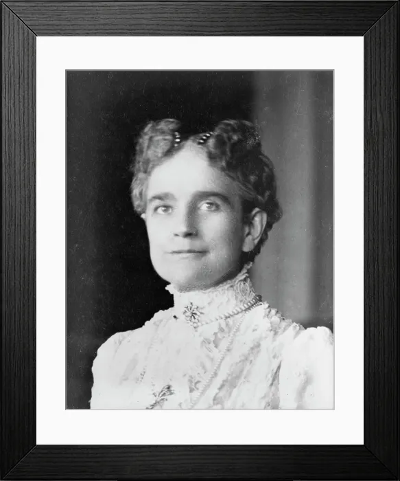 Framed Print : Ida Saxton McKinley (1847-1907), First Lady 1897-1901, May 23, 1900