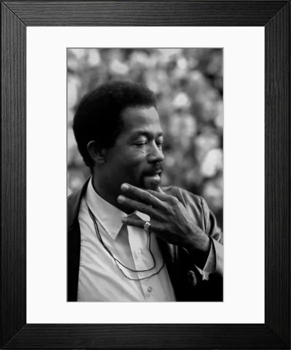 Framed Print : Eldridge Cleaver (1935-1998), Minister of Information for the Black Panther Party, and presidential candidate for the Peace and Freedom Party, by Marion S Framed Print : Eldridge Cleaver (1935-1998), Minister of Information for the Black Panther Party, and presidential candidate for the Peace and Freedom Party, by Marion S