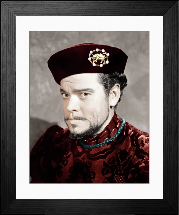 Framed Print : PRINCE OF FOXES, Orson Welles, 1949