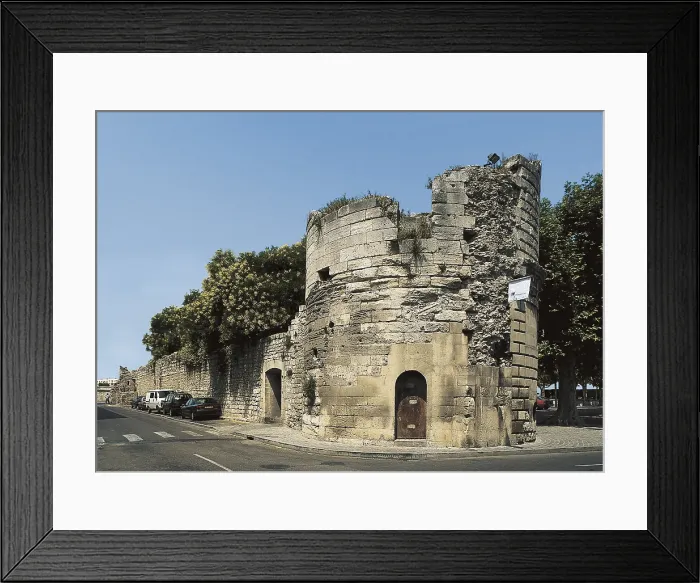 Framed Print : FRANCE. PROVENCE ALPES CTE D'AZUR. BOUCHES-DU-RHNE. Arles. Remains of Roman walls. Roman art. Early Empire. AISA / Everett Collection**US SALES ONLY**