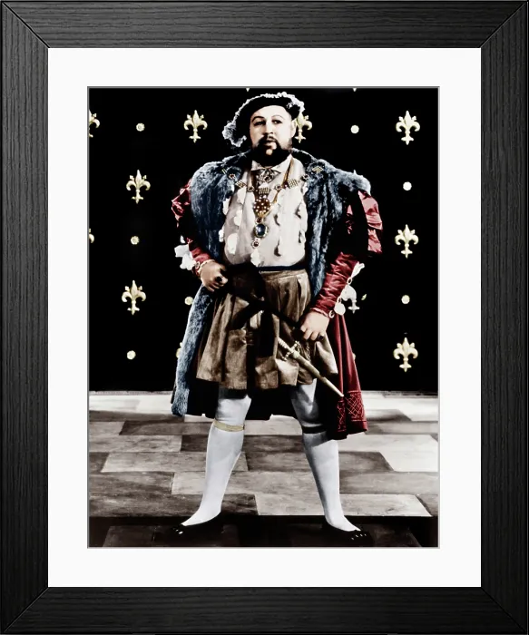 Framed Print : THE PRIVATE LIFE OF HENRY VIII, Charles Laughton, 1933